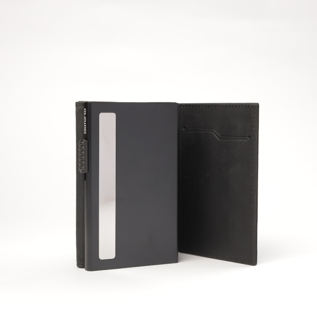 SAFORTA Crazy Horse Leather, Black